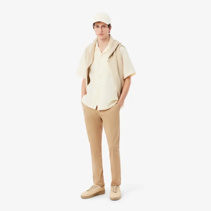 Slim-Fit-Chino-Hose aus Stretch-Twill