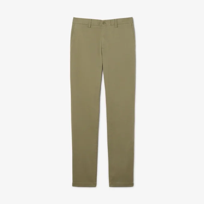 Slim-Fit-Chino-Hose aus Stretch-Twill