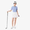 Slim-Fit-Golf-Poloshirt für Damen mit Temperaturregulierung
