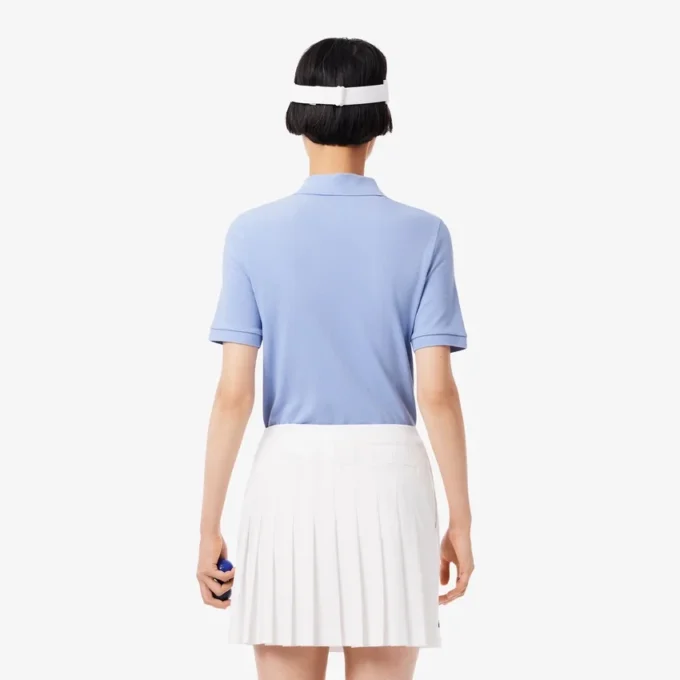 Slim-Fit-Golf-Poloshirt für Damen mit Temperaturregulierung