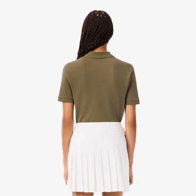 Slim-Fit-Golf-Poloshirt für Damen mit Temperaturregulierung