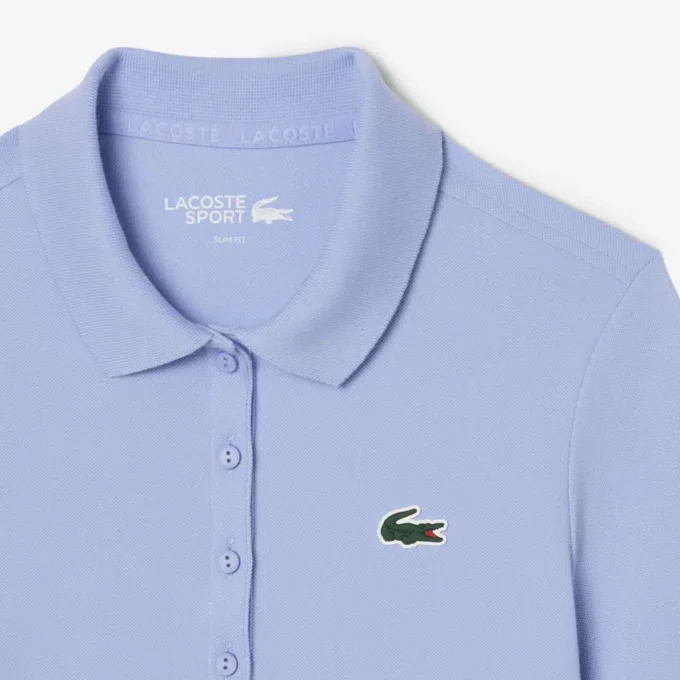 Slim-Fit-Golf-Poloshirt für Damen mit Temperaturregulierung