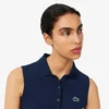 Slim-Fit-Golf-Poloshirt für Damen mit UV-Schutz und Stretch