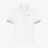 Slim-Fit-Golf-Poloshirt für Damen mit UV-Schutz und Stretch
