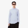 Slim-Fit-Hemd aus Baumwoll-Blend
