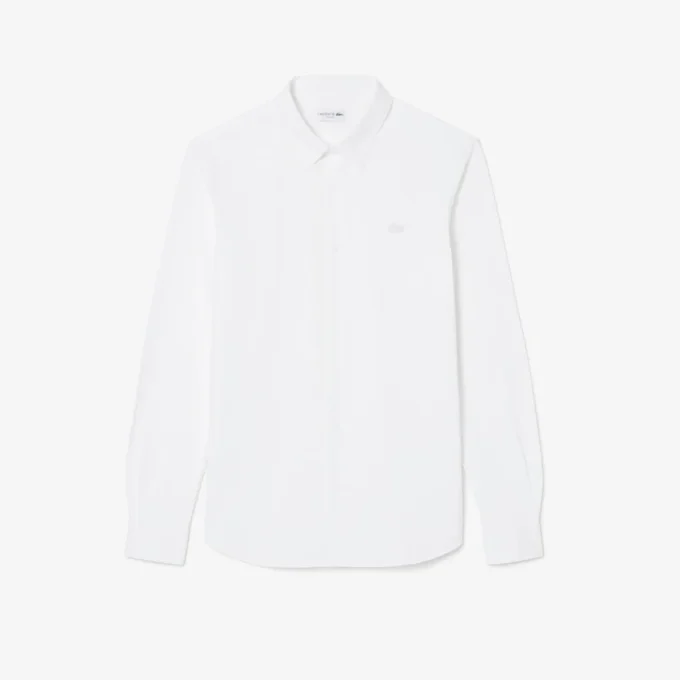 Slim-Fit-Hemd aus Baumwoll-Blend