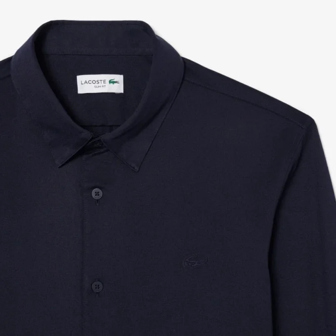 Slim-Fit-Hemd aus Baumwoll-Blend