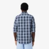 Slim-Fit-Hemd aus Stretch-Popeline mit Gingham-Print