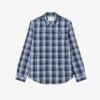 Slim-Fit-Hemd aus Stretch-Popeline mit Gingham-Print