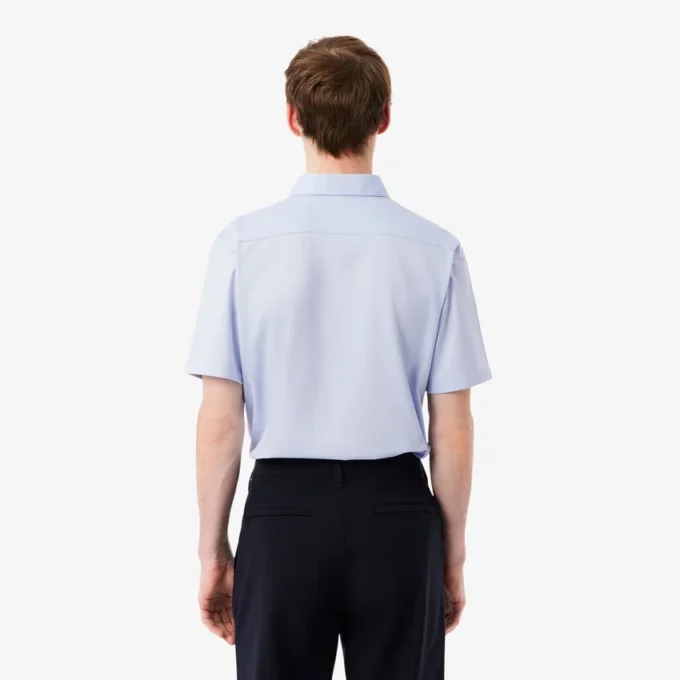 Slim-Fit-Hemd mit kurzen Ärmeln