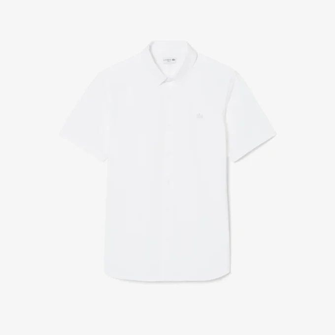Slim-Fit-Hemd mit kurzen Ärmeln