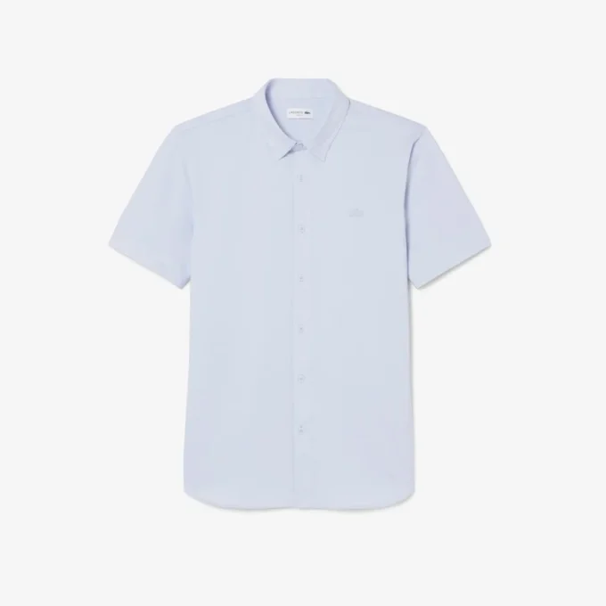Slim-Fit-Hemd mit kurzen Ärmeln