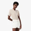 Slim-Fit-Monogramm-Poloshirt für Damen