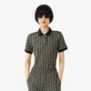 Slim-Fit-Monogramm-Poloshirt für Damen