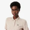 Slim-Fit-Monogramm-Poloshirt für Damen