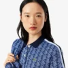 Slim-Fit-Monogramm-Poloshirt für Damen