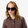 Slim-Fit-Monogramm-Poloshirt für Damen