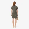 Slim-Fit-Monogramm-Poloshirt-Kleid für Damen