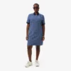 Slim-Fit-Monogramm-Poloshirt-Kleid für Damen