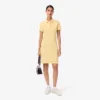 Slim-Fit-Stretch-Mini-Piqué-Poloshirt-Kleid für Damen