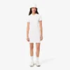 Slim-Fit-Stretch-Mini-Piqué-Poloshirt-Kleid für Damen