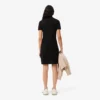 Slim-Fit-Stretch-Mini-Piqué-Poloshirt-Kleid für Damen