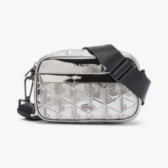 Small The Blend Silver Reporter Bag