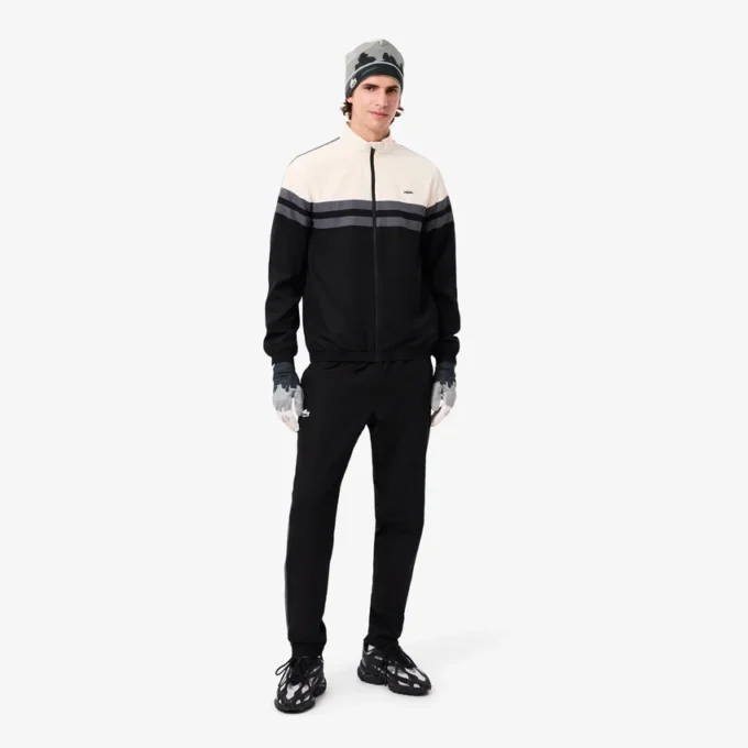 Sport-Fleece-Mütze mit Landschaftsmuster