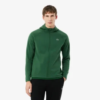 Sport-Stretch-Hoodie mit Reißverschluss