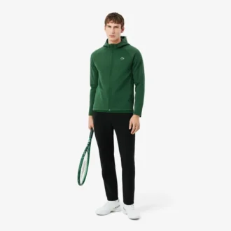 Sport-Stretch-Hoodie mit Reißverschluss