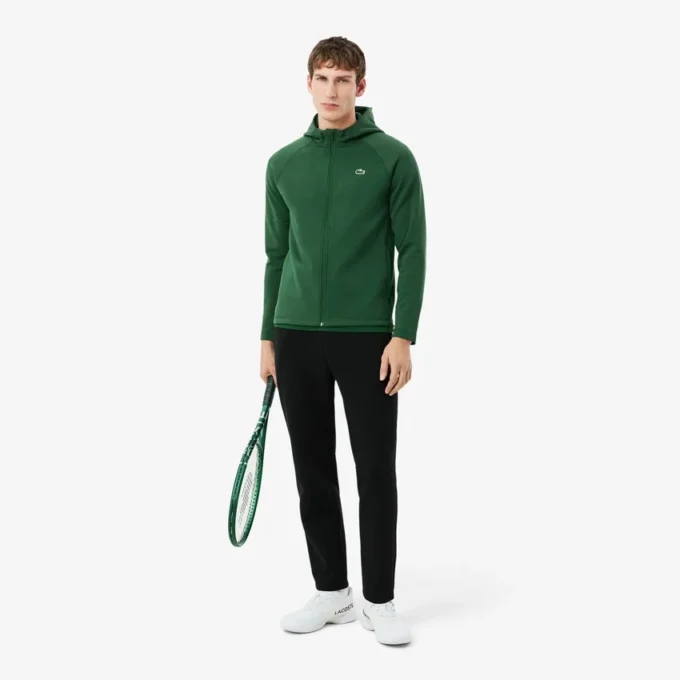 Sport-Stretch-Hoodie mit Reißverschluss
