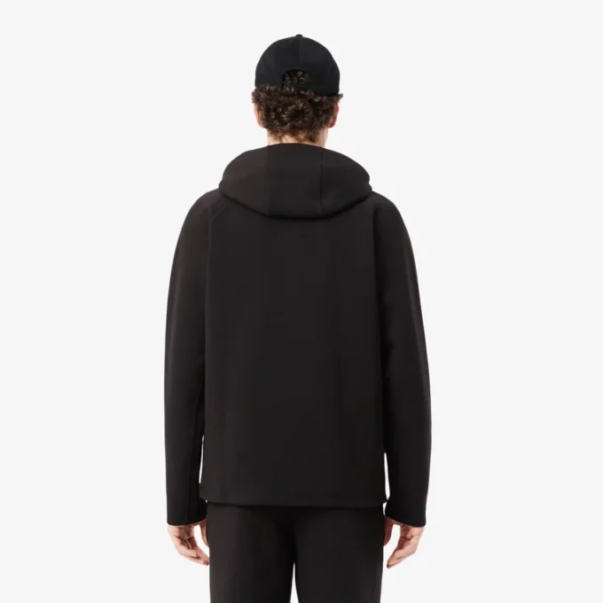 Sport-Stretch-Hoodie mit Reißverschluss