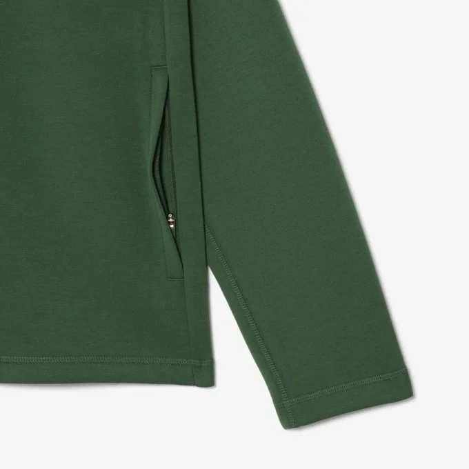 Sport-Stretch-Hoodie mit Reißverschluss