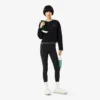 Sport-Sweatshirt für Damen mit Kontrastbesatz