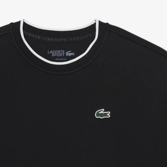 Sport-Sweatshirt für Damen mit Kontrastbesatz