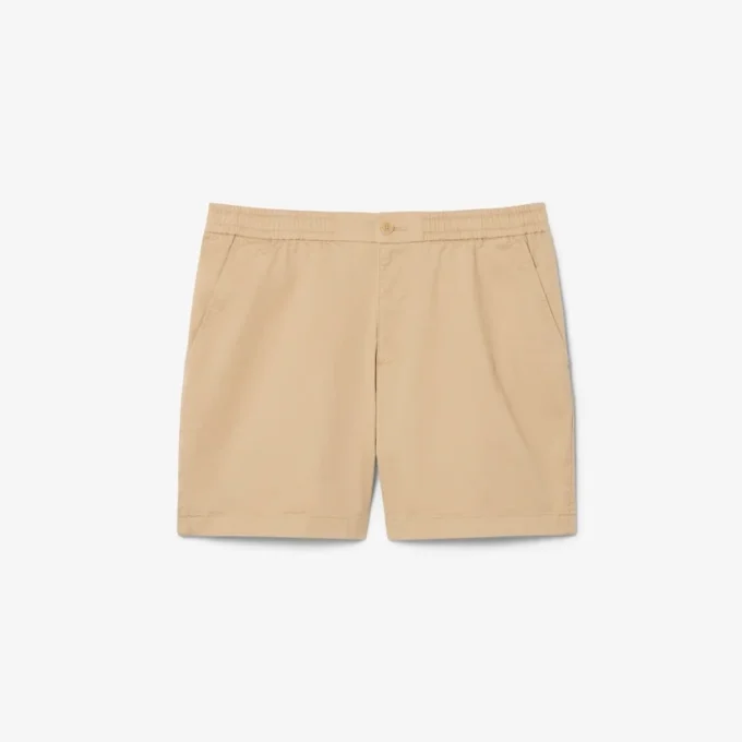 Stretch-Baumwollshorts in Regular Fit