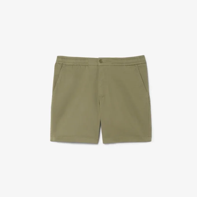 Stretch-Baumwollshorts in Regular Fit