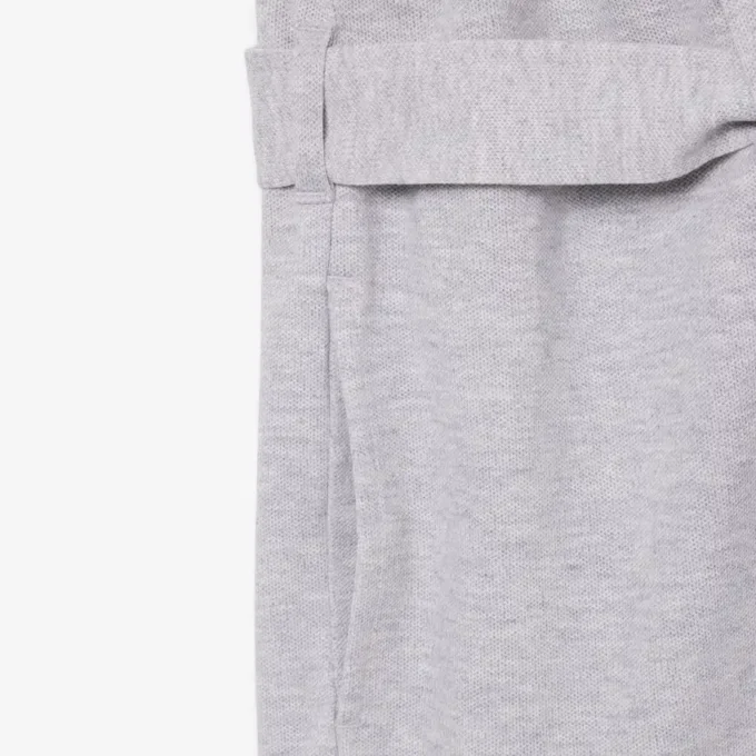 Stretch-Piqué-Playsuit mit Polokragen