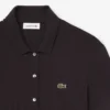 Stretch-Piqué-Poloshirt-Kleid mit Falten