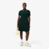 Stretch-Skaterkleid mit Poloshirt-Kragen für Damen