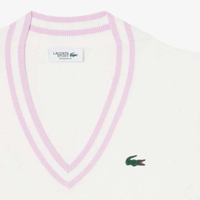 Stretch-Strickweste für Damen beim Golf