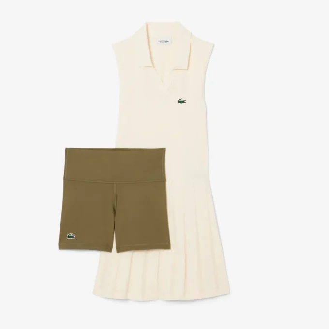 Stretch-Tennis-Kleid & Shorts für Damen