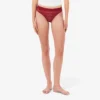 String-Slip mit Logo und Spitzenbesatz
