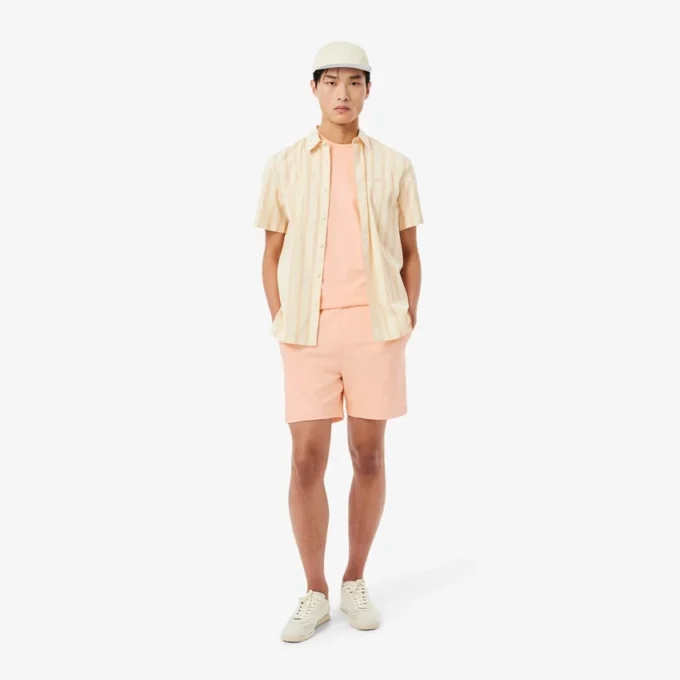 Strukturierte Jersey-Shorts