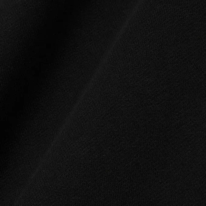 Sweatshirt aus Fleece mit Streifenbündchen