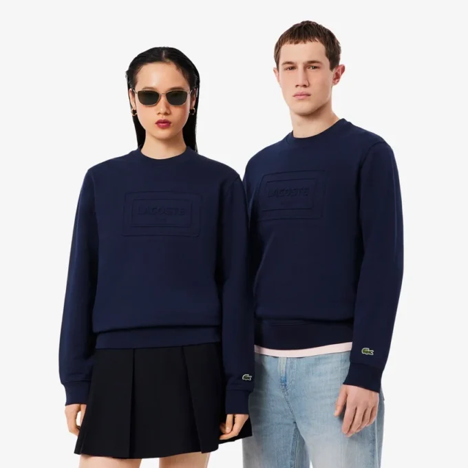 Sweatshirt aus geprägter Fleece