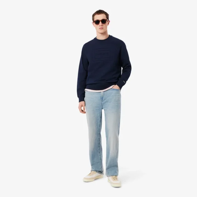 Sweatshirt aus geprägter Fleece