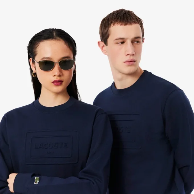 Sweatshirt aus geprägter Fleece