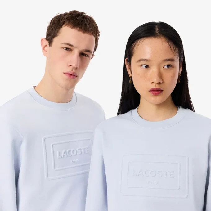 Sweatshirt aus geprägter Fleece