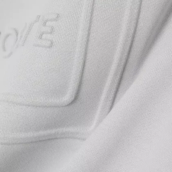 Sweatshirt aus geprägter Fleece